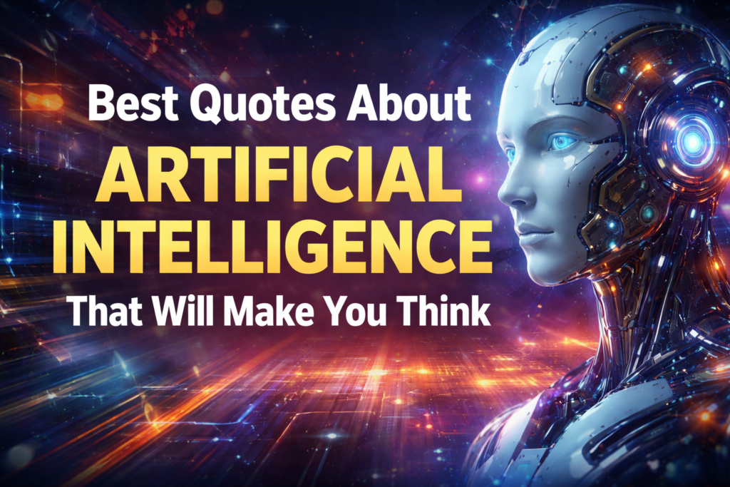 Best Quotes About Artificial Intelligence That Will Make You Think Best Quotes About Artificial Intelligence