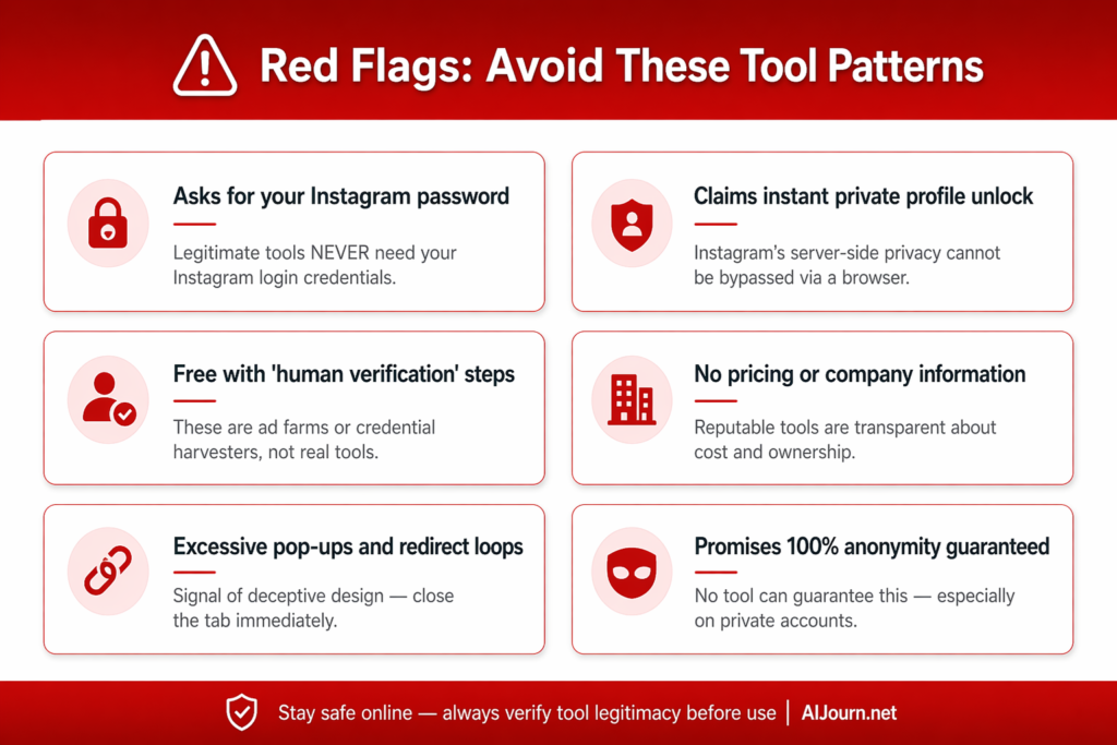 Red Flags: Tools to Avoid